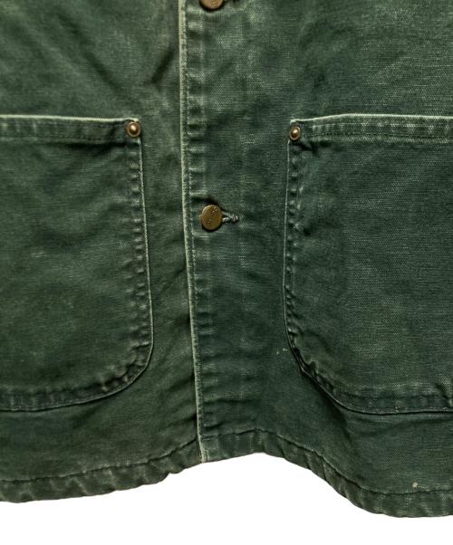 CarHartt（カーハート）CarHartt (カーハート) 00s ブランケットミシガンチョアコート グリーン サイズ:XLの古着・服飾アイテム