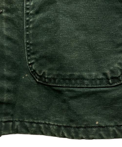 CarHartt（カーハート）CarHartt (カーハート) 00s ブランケットミシガンチョアコート グリーン サイズ:XLの古着・服飾アイテム