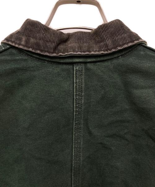 CarHartt（カーハート）CarHartt (カーハート) 00s ブランケットミシガンチョアコート グリーン サイズ:XLの古着・服飾アイテム