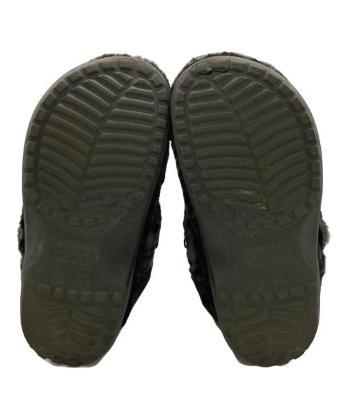 crocs（クロックス）crocs (クロックス) クラシック アンファーゲッタブル レオパード ブーツ グレー サイズ:SIZE W9(25cm)の古着・服飾アイテム