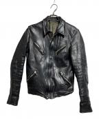 incarnationインカーネーション）の古着「4ポケットライダースジャケット/4-pocket biker jacket」｜ブラック