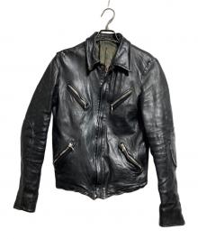 incarnation（インカーネーション）の古着「4ポケットライダースジャケット/4-pocket biker jacket」｜ブラック
