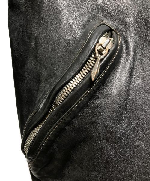 incarnation（インカーネーション）incarnation (インカーネーション) 4ポケットライダースジャケット/4-pocket biker jacket ブラック サイズ:Ｍの古着・服飾アイテム