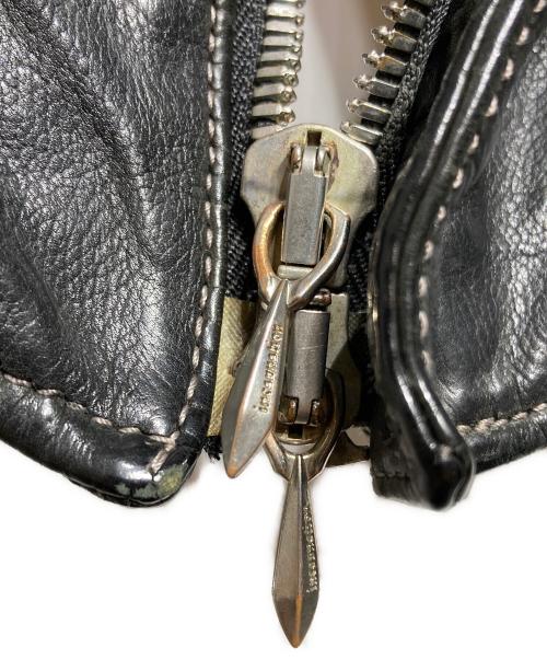 incarnation（インカーネーション）incarnation (インカーネーション) 4ポケットライダースジャケット/4-pocket biker jacket ブラック サイズ:Ｍの古着・服飾アイテム