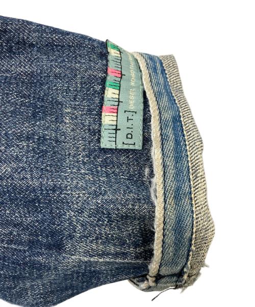 DIESEL（ディーゼル）DIESEL (ディーゼル) デニムドッキングコート インディゴ×グリーン サイズ:Mの古着・服飾アイテム