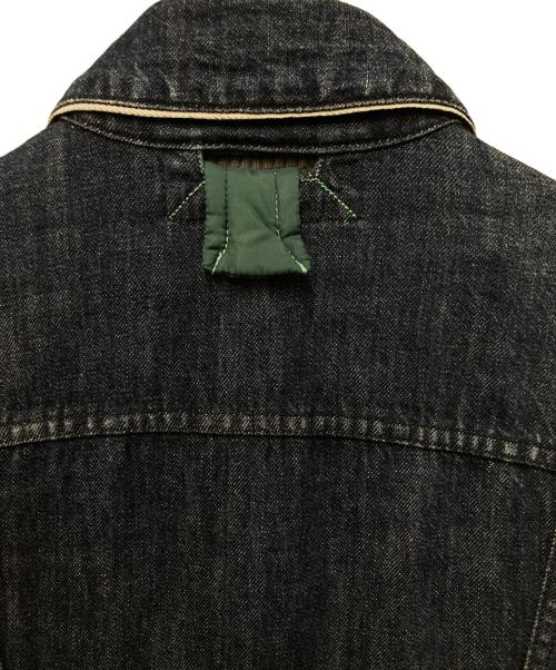 DIESEL（ディーゼル）DIESEL (ディーゼル) デニムドッキングコート インディゴ×グリーン サイズ:Mの古着・服飾アイテム