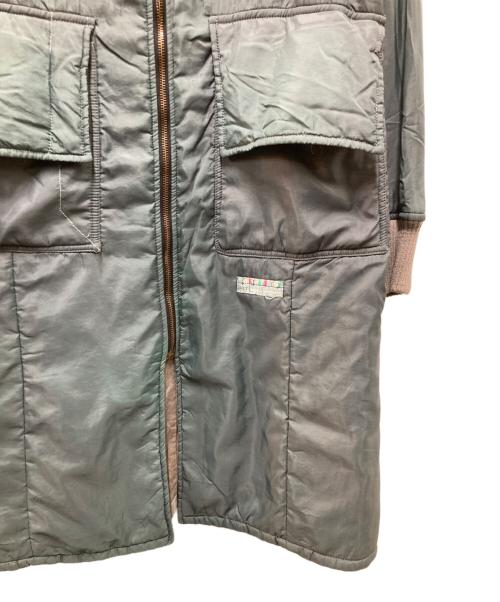 DIESEL（ディーゼル）DIESEL (ディーゼル) デニムドッキングコート インディゴ×グリーン サイズ:Mの古着・服飾アイテム
