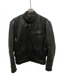 HARLEY-DAVIDSON（ハーレーダビッドソン）の古着「80s-90s シングルライダースジャケット」｜ブラック
