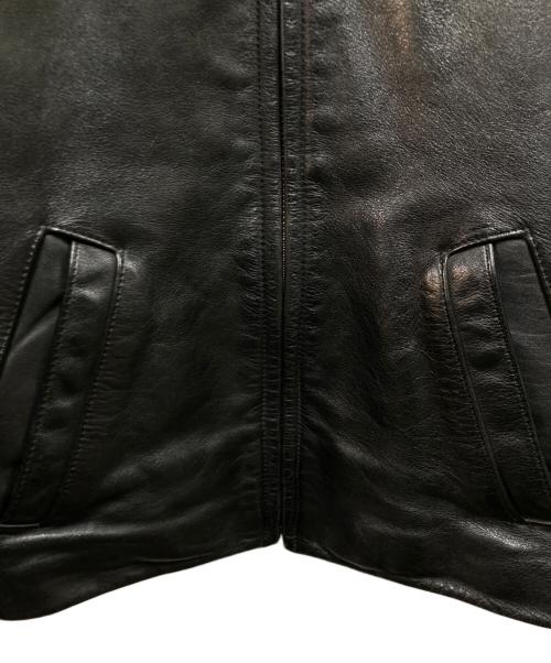 HARLEY-DAVIDSON（ハーレーダビッドソン）HARLEY-DAVIDSON (ハーレーダビッドソン) 80s-90s シングルライダースジャケット ブラック サイズ:34の古着・服飾アイテム