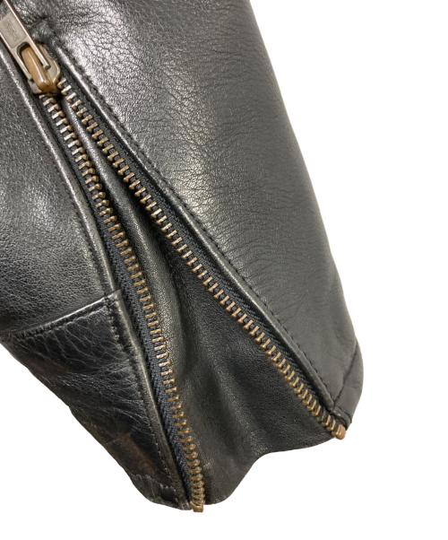 HARLEY-DAVIDSON（ハーレーダビッドソン）HARLEY-DAVIDSON (ハーレーダビッドソン) 80s-90s シングルライダースジャケット ブラック サイズ:34の古着・服飾アイテム