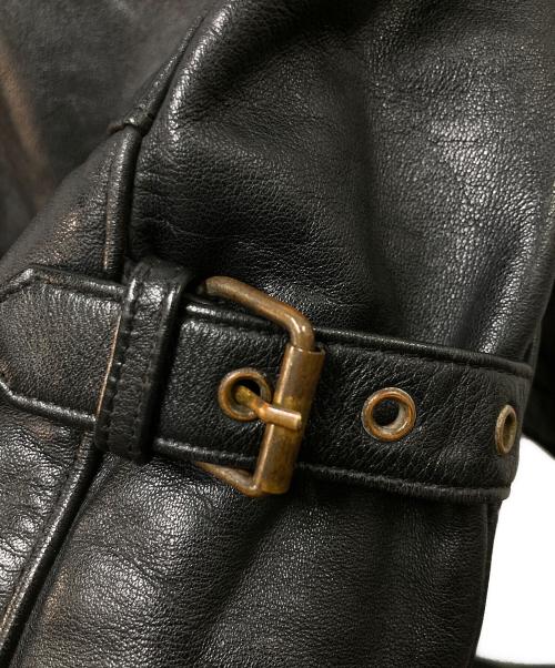 HARLEY-DAVIDSON（ハーレーダビッドソン）HARLEY-DAVIDSON (ハーレーダビッドソン) 80s-90s シングルライダースジャケット ブラック サイズ:34の古着・服飾アイテム