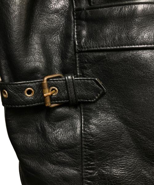 HARLEY-DAVIDSON（ハーレーダビッドソン）HARLEY-DAVIDSON (ハーレーダビッドソン) 80s-90s シングルライダースジャケット ブラック サイズ:34の古着・服飾アイテム
