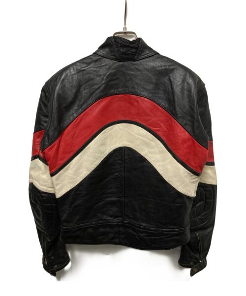 DAINESE（ダイネーゼ）DAINESE (ダイネーゼ) 80s シングルライダースジャケット ブラック サイズ:50の古着・服飾アイテム