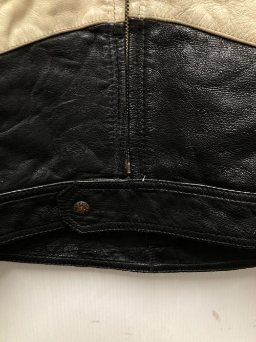DAINESE（ダイネーゼ）DAINESE (ダイネーゼ) 80s シングルライダースジャケット ブラック サイズ:50の古着・服飾アイテム