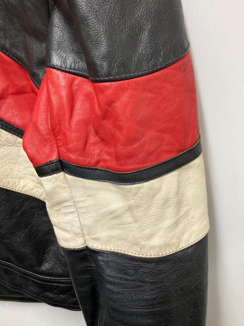 DAINESE（ダイネーゼ）DAINESE (ダイネーゼ) 80s シングルライダースジャケット ブラック サイズ:50の古着・服飾アイテム