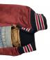 中古・古着 Maison MIHARA YASUHIRO (メゾン ミハラ ヤスヒロ) Front Back Combined Denim Jacket/ 前後切り替えデニムジャケット レッド×インディゴ サイズ:36：73000円