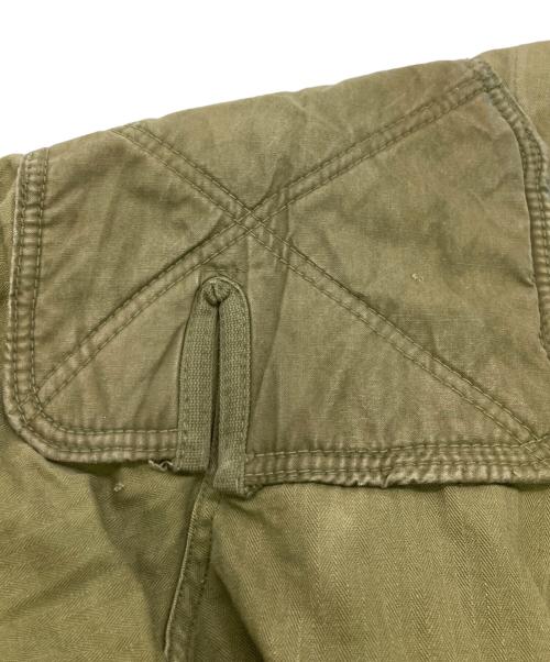 USMC（ユーエスエムシー）USMC (ユーエスエムシー) 40s HBTシューティングジャケット オリーブ サイズ:XLの古着・服飾アイテム