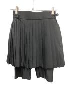 F/CE.エフシーイー）の古着「ETENDRE ARC PLEAT SKIRT」｜ブラック