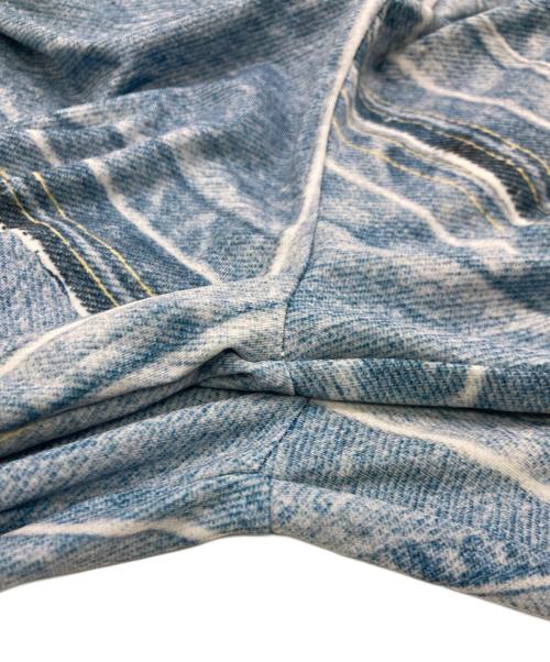 Acne studios（アクネ ストゥディオズ）Acne studios (アクネ ストゥディオズ) デニム転写プリントカットソー インディゴ サイズ:Mの古着・服飾アイテム