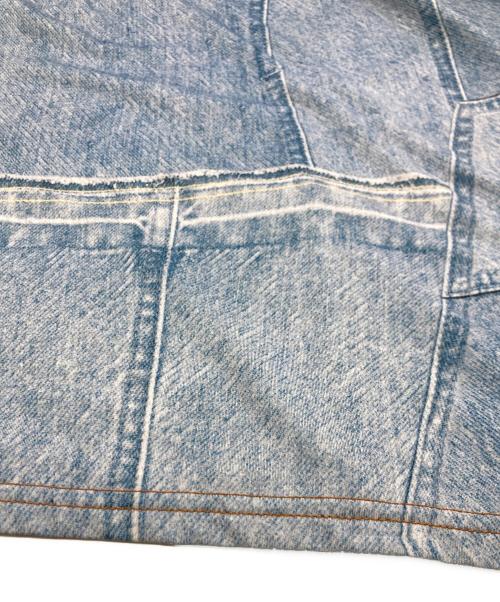 Acne studios（アクネ ストゥディオズ）Acne studios (アクネ ストゥディオズ) デニム転写プリントカットソー インディゴ サイズ:Mの古着・服飾アイテム