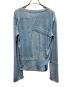 Acne studios (アクネ ストゥディオズ) デニム転写プリントカットソー インディゴ サイズ:M：10000円