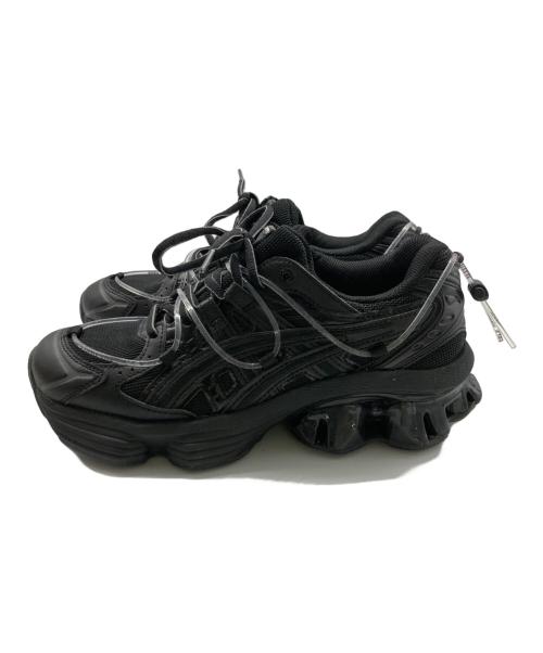 asics（アシックス）asics (アシックス) YOASOBI (ヨアソビ) GEL-KINETIC FLUENT Y ブラック サイズ:23.5の古着・服飾アイテム