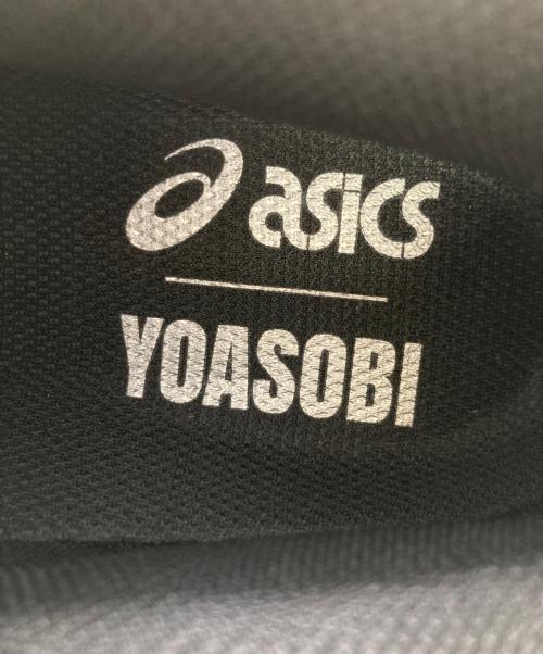 asics（アシックス）asics (アシックス) YOASOBI (ヨアソビ) GEL-KINETIC FLUENT Y ブラック サイズ:23.5の古着・服飾アイテム