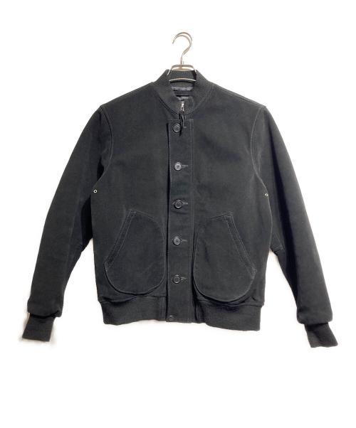 Michael Classic Apparel（マイケルクラシックアパレル）Michael Classic Apparel (マイケルクラシックアパレル) レザーデッキジャケット ブラック サイズ:Lの古着・服飾アイテム