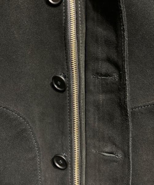 Michael Classic Apparel（マイケルクラシックアパレル）Michael Classic Apparel (マイケルクラシックアパレル) レザーデッキジャケット ブラック サイズ:Lの古着・服飾アイテム