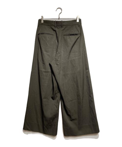 stein（シュタイン）stein (シュタイン) EXTRA WIDE TROUSERS/エクストラワイドトラウザー ブラウン サイズ:Sの古着・服飾アイテム