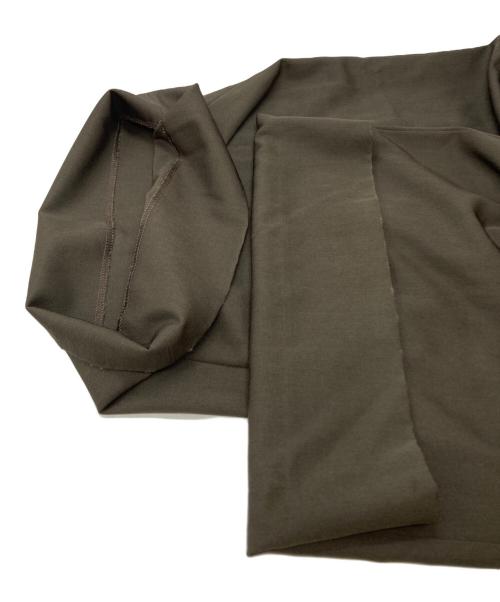 stein（シュタイン）stein (シュタイン) EXTRA WIDE TROUSERS/エクストラワイドトラウザー ブラウン サイズ:Sの古着・服飾アイテム