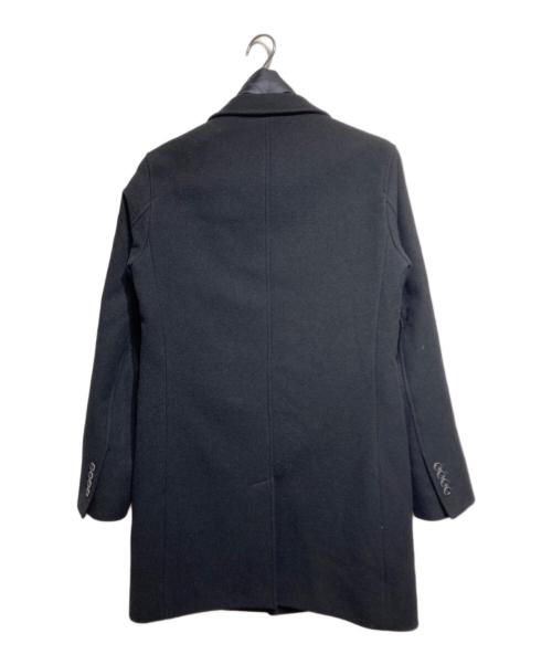 HERNO（ヘルノ）HERNO (ヘルノ) 中綿ライナードッキングチェスターコート ブラック サイズ:46の古着・服飾アイテム