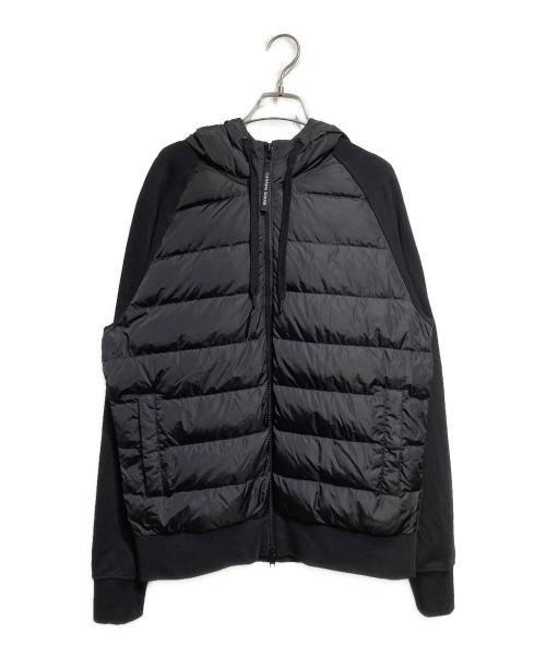 CANADA GOOSE（カナダグース）CANADA GOOSE (カナダグース) ハイブリッジ ヒューロン フルジップ フーディー/Highbridge Huron Full-Zip Hoodie ブラック サイズ:Mの古着・服飾アイテム