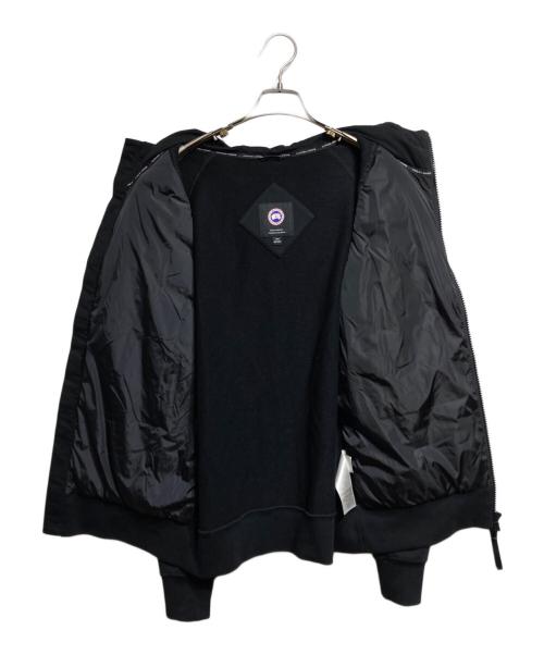 CANADA GOOSE（カナダグース）CANADA GOOSE (カナダグース) ハイブリッジ ヒューロン フルジップ フーディー/Highbridge Huron Full-Zip Hoodie ブラック サイズ:Mの古着・服飾アイテム