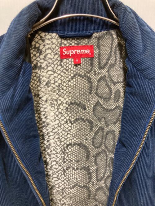 SUPREME（シュプリーム）Supreme (シュプリーム) Corduroy Harrington Jacket ネイビー サイズ:Sの古着・服飾アイテム