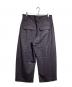 STUDIO NICHOLSON (スタジオ ニコルソン) STITCHED PLEAT VOLUME PANT ブラウン×ブルー サイズ:Ｍ：25000円