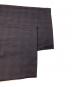 中古・古着 STUDIO NICHOLSON (スタジオ ニコルソン) STITCHED PLEAT VOLUME PANT ブラウン×ブルー サイズ:Ｍ：25000円