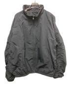 coorクアー）の古着「Balloon fit piping track jumper」｜ブラック