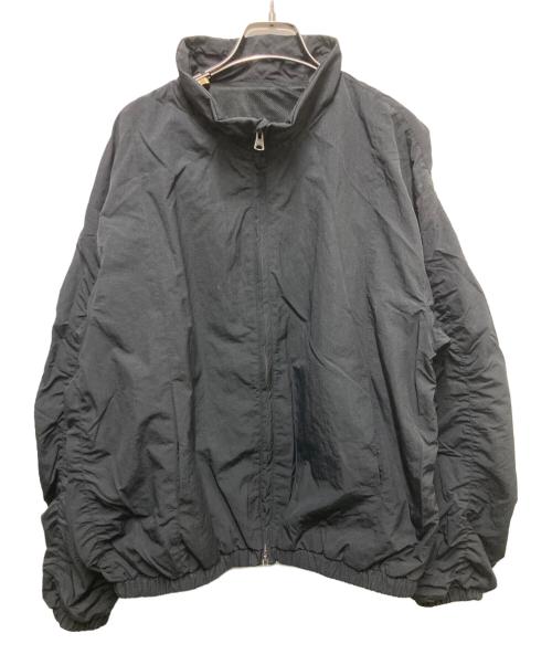 coor（クアー）coor (クアー) Balloon fit piping track jumper ブラック サイズ:Mの古着・服飾アイテム