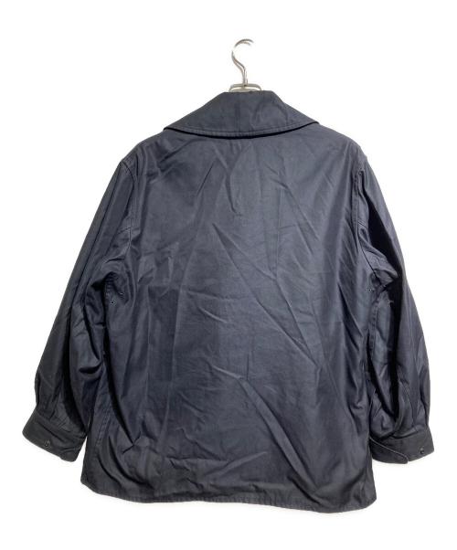 blurms（ブラームス）blurms (ブラームス) Drill Chambray Motorcycle Jacket/ドリルシャンブレー・モーターサイクルジャケット ネイビー サイズ:3の古着・服飾アイテム