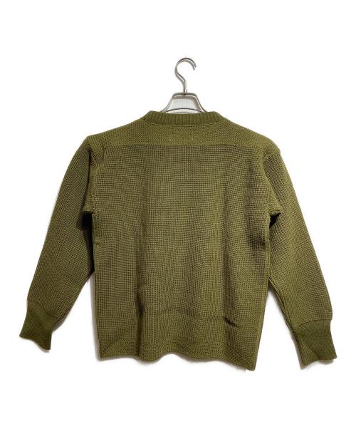 BUTCHER PRODUCTS（ブッチャープロダクツ）BUTCHER PRODUCTS (ブッチャープロダクツ) N-1ニット コブセーター/N-1 Knit Cob Sweater カーキ サイズ:Lの古着・服飾アイテム