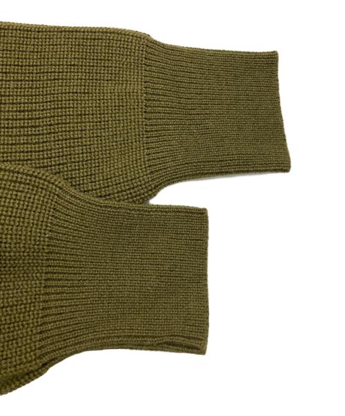 BUTCHER PRODUCTS（ブッチャープロダクツ）BUTCHER PRODUCTS (ブッチャープロダクツ) N-1ニット コブセーター/N-1 Knit Cob Sweater カーキ サイズ:Lの古着・服飾アイテム