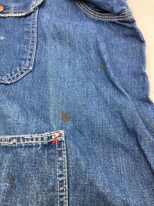big mac（ビッグマック）BIG MAC (ビッグマック) 70s デニムカバーオール インディゴ サイズ:不明の古着・服飾アイテム