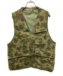 L.L.Bean（エルエルビーン）の古着「60s Duckhunter Camo Flotation Vest」｜グリーン
