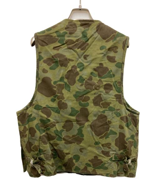 L.L.Bean（エルエルビーン）L.L.Bean (エルエルビーン) 60s Duckhunter Camo Flotation Vest グリーン サイズ:-の古着・服飾アイテム