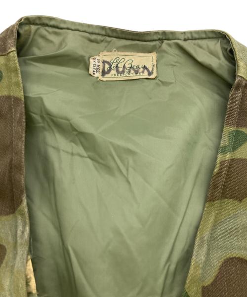 L.L.Bean（エルエルビーン）L.L.Bean (エルエルビーン) 60s Duckhunter Camo Flotation Vest グリーン サイズ:-の古着・服飾アイテム