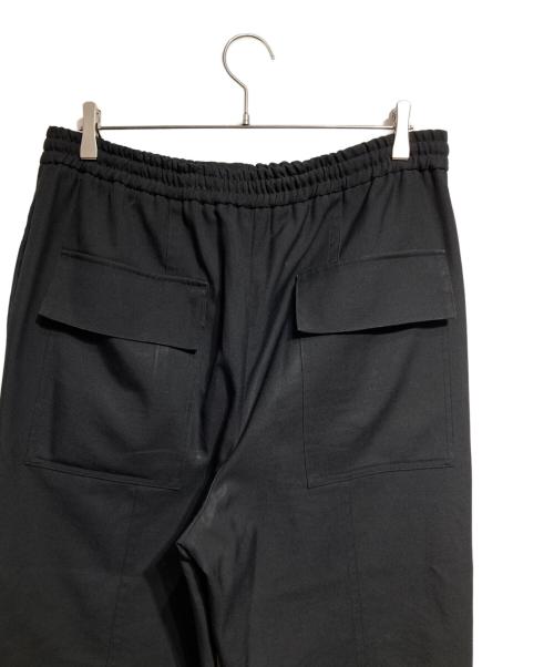 JIL SANDER（ジルサンダー）JIL SANDER (ジルサンダー) ALEM ワイドテーパードイージーパンツ/Alem Wide Tapered Easy Pants ブラック サイズ:48の古着・服飾アイテム