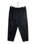 JIL SANDER（ジルサンダー）の古着「ALEM ワイドテーパードイージーパンツ/Alem Wide Tapered Easy Pants」｜ブラック