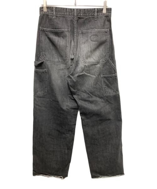 JOHN MASON SMITH（ジョンメイソンスミス）JOHN MASON SMITH (ジョンメイソンスミス) 11.5oz DENIM DOUBLE KNEE PANTS VINTAGE WASH ブラック サイズ:30の古着・服飾アイテム