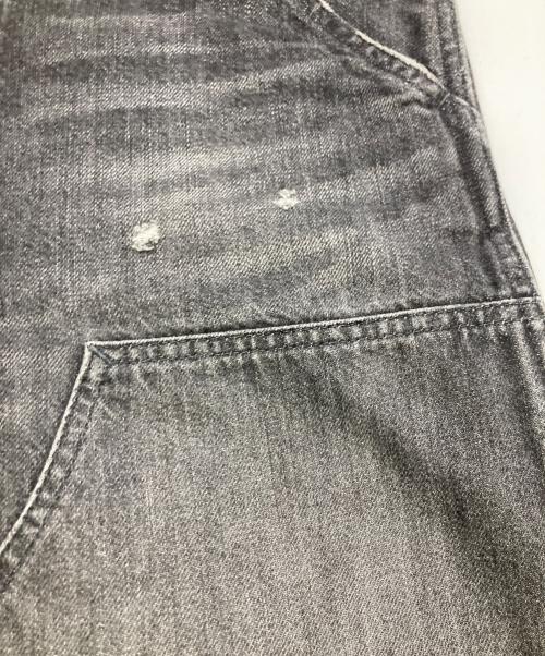 JOHN MASON SMITH（ジョンメイソンスミス）JOHN MASON SMITH (ジョンメイソンスミス) 11.5oz DENIM DOUBLE KNEE PANTS VINTAGE WASH ブラック サイズ:30の古着・服飾アイテム